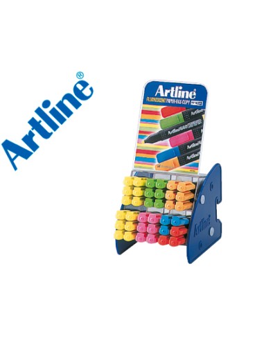 Set rotuladores artline fluorescente ek 660 expositor de 36 unidades surtidas