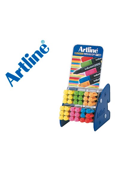 Set rotuladores artline fluorescente ek 660 expositor de 36 unidades surtidas