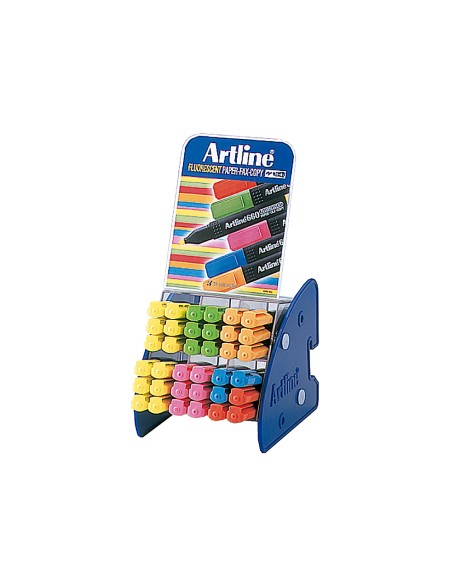 Set rotuladores artline fluorescente ek 660 expositor de 36 unidades surtidas