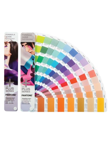 Guia de colores pantone plus formula guide incluye indice de colores y acceso web de pantone para diseno