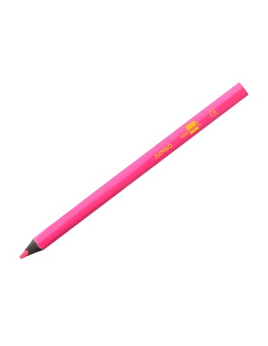 Lapices fluorescente liderpapel jumbo neon rosa