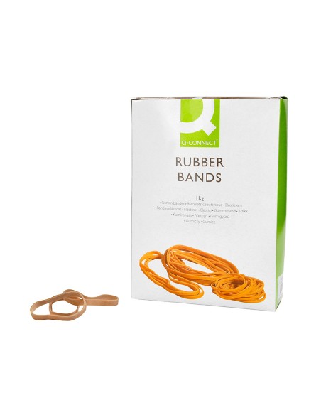 Bandas elasticas q connect 1000 gr 100 x 9 mm numero 10