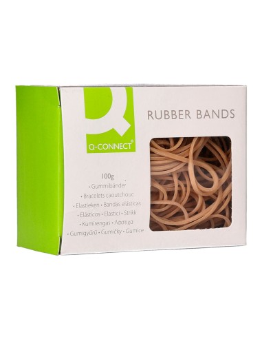 Bandas elasticas q connect 100 gr 125 x 9 mm numero 125