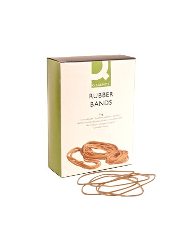 Gomillas elasticas q connect 1000 gr numero 12 120 x 2 mm