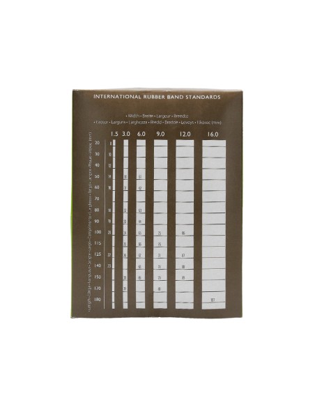 Gomillas elasticas q connect 1000 gr numero 7 70 x 2 mm