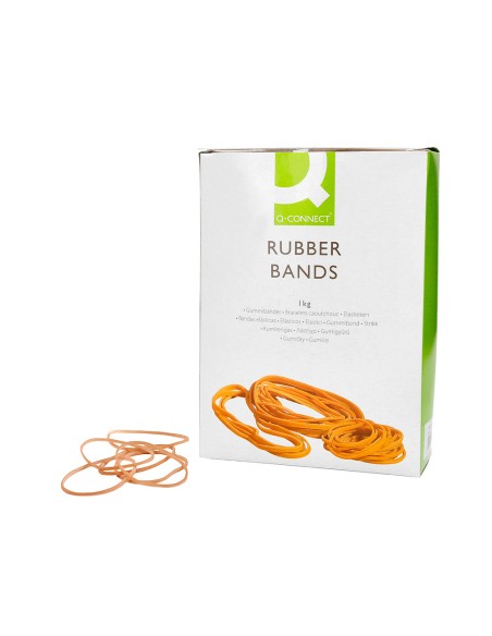 Gomillas elasticas q connect 1000 gr numero 7 70 x 2 mm