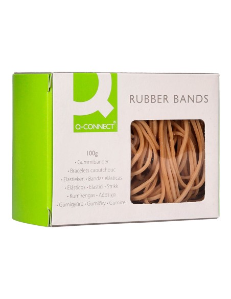 Gomillas elasticas q connect 100 gr numero 20 200 x 2 mm