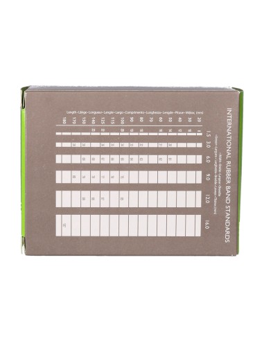 Gomillas elasticas q connect 100 gr numero 12 120 x 2 mm