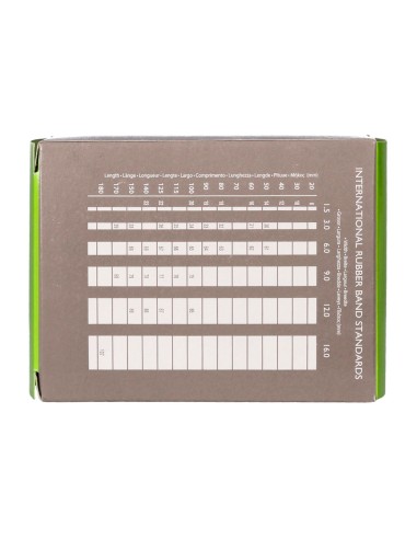 Gomillas elasticas q connect 100 gr numero 9 90 x 2 mm