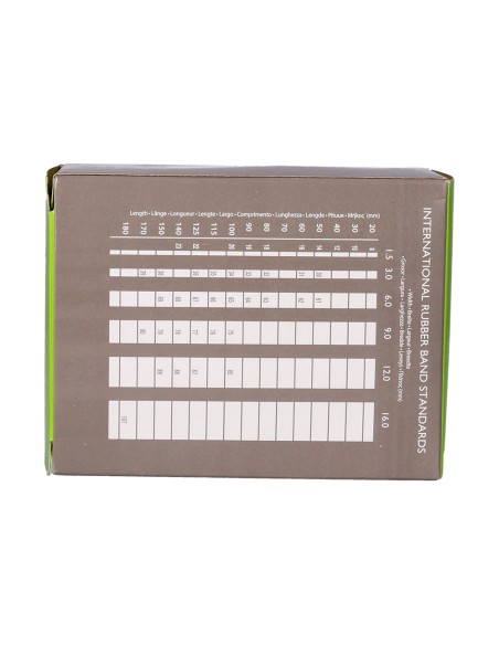 Gomillas elasticas q connect 100 gr numero 3 30 x 2 mm