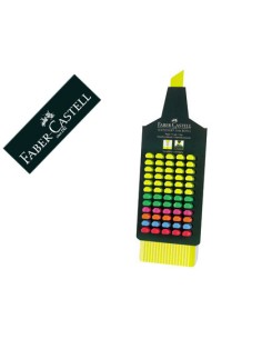 Rotulador faber fluorescente 48 expositor 60 unidades colores surtidos