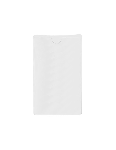 Funda autoadhesiva q connect para tarjetas de visita 60x95mm pack de 10 unidades