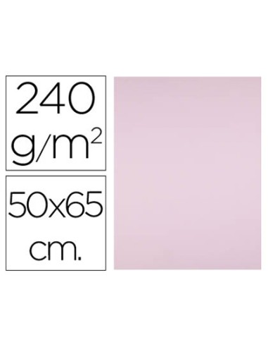 Cartulina liderpapel 50x65 cm 240g m2 rosa