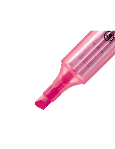 Rotulador stabilo marcador fluorescente swing cool rosa