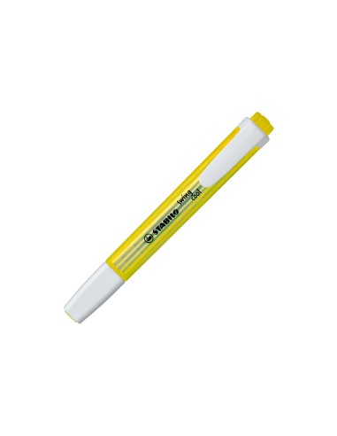 Rotulador stabilo marcador fluorescente swing cool amarillo