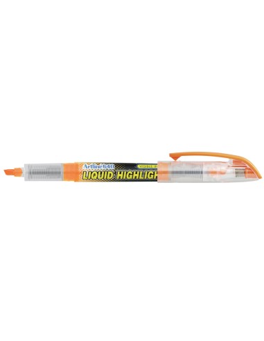 Rotulador artline fluorescente ek 640 naranja punta biselada
