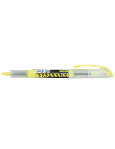Rotulador artline fluorescente ek 640 amarillo punta biselada