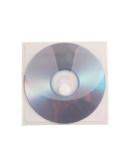 Sobre para cd q connect polipropileno autoadhesivo convelcro bolsa con 5 unidades 