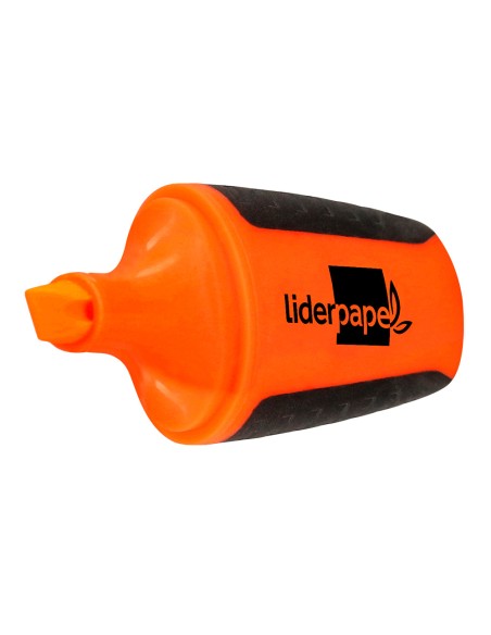 Rotulador liderpapel mini fluorescente naranja