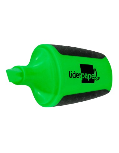 Rotulador liderpapel mini fluorescente verde