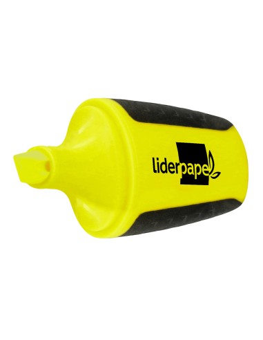 Rotulador liderpapel mini fluorescente amarillo
