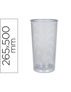 Paraguero metalico q connect kf00828 rejilla plata 265 diametro x 50 cm