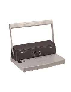 Encuadernadora para espiral metalica fellowes esp 50 perfora 12 hojas tamano a4 encuaderna hasta 450 hojas