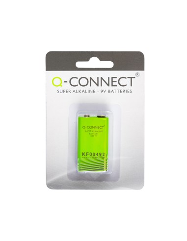 Pila q connect alcalina 9v blister con 1 unidad