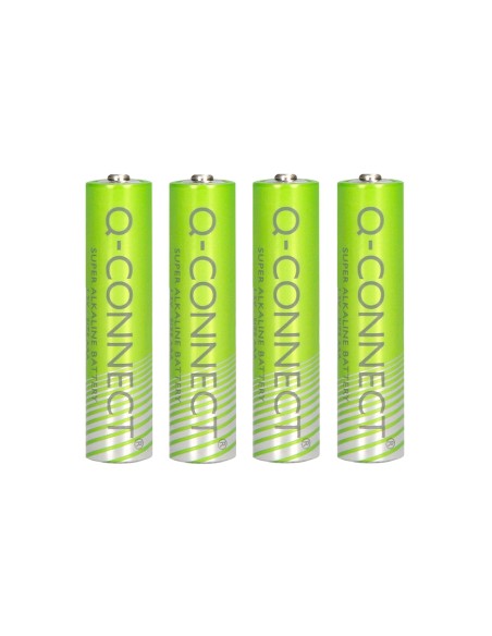Pila q connect alcalina aaa blister con 4 unidades