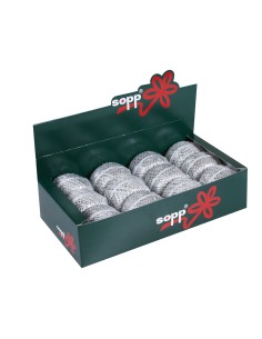 Cordoncillo plata ovillo de 20 mt