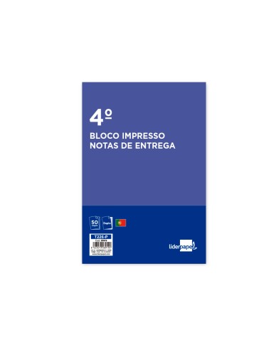 Talonario liderpapel entregas cuarto 226 duplicado texto en portugues