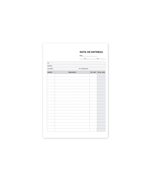 Talonario liderpapel entregas cuarto 226 duplicado texto en portugues