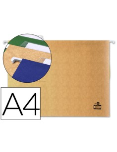 Carpeta colgante liderpapel a4 kraft