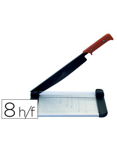 Cizalla mr metalica 6426 de palanca de 26 cm con base de aluminio