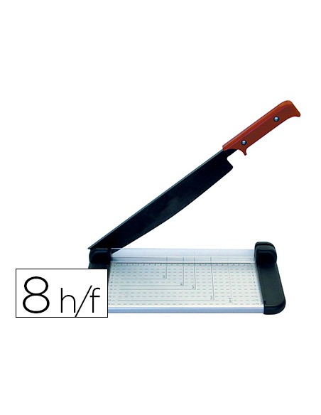 Cizalla mr metalica 6426 de palanca de 26 cm con base de aluminio