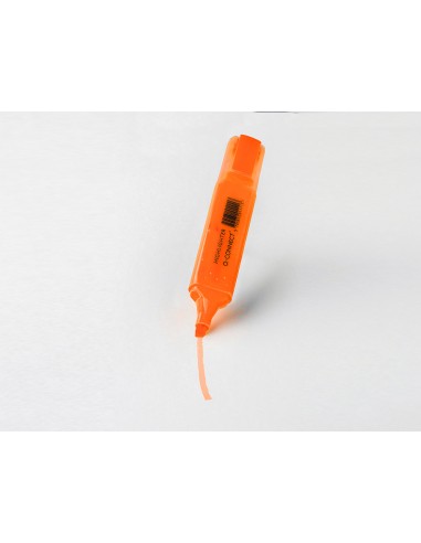 Rotulador q connect fluorescente naranja punta biselada