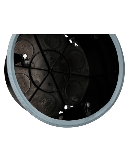 Taburete q connect ruedas retractiles tres ruedas dos niveles color negro