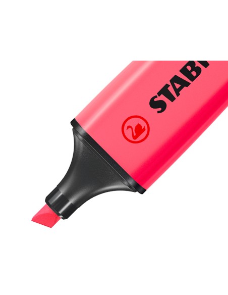 Rotulador stabilo boss fluorescente 70 rosa