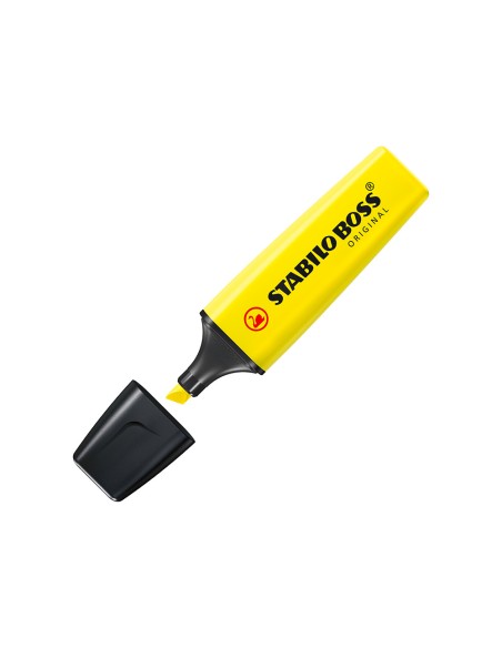 Rotulador stabilo boss fluorescente 70 amarillo