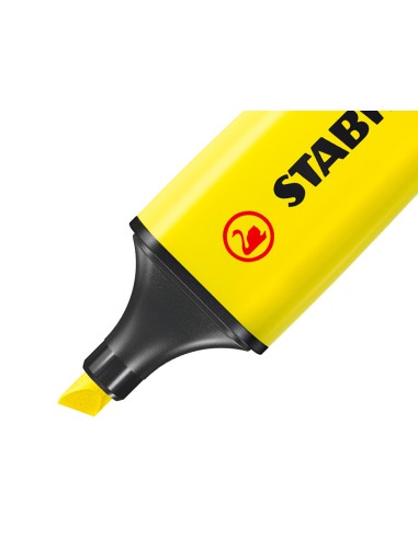 Rotulador stabilo boss fluorescente 70 amarillo