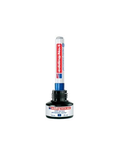 Tinta rotulador edding t 100 negro frasco de 100 ml