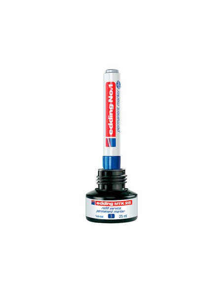Tinta rotulador edding t 100 negro frasco de 100 ml