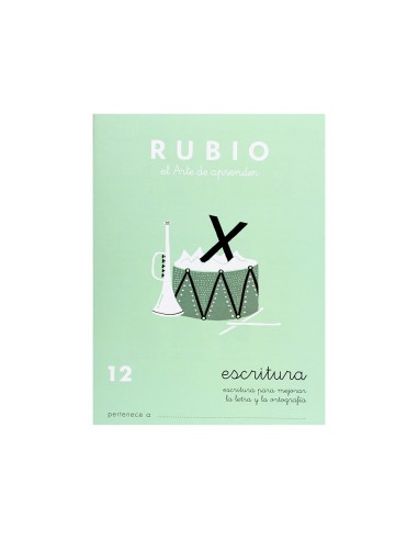 Cuaderno rubio caligrafia nº 12