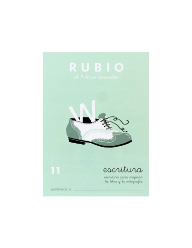 Cuaderno rubio caligrafia nº 11