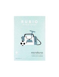 Cuaderno rubio caligrafia nº 9