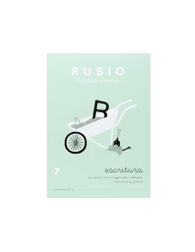 Cuaderno rubio caligrafia nº 7