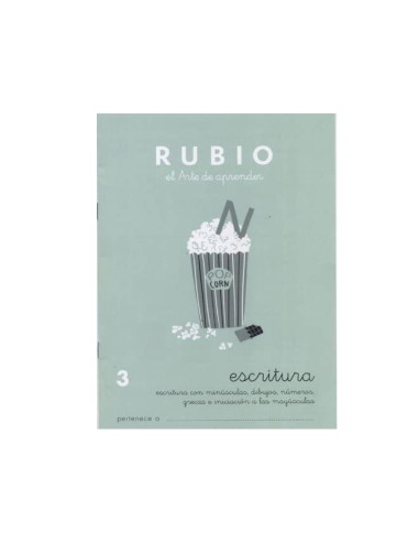 Cuaderno rubio caligrafia nº 3