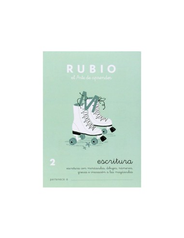 Cuaderno rubio caligrafia nº 2