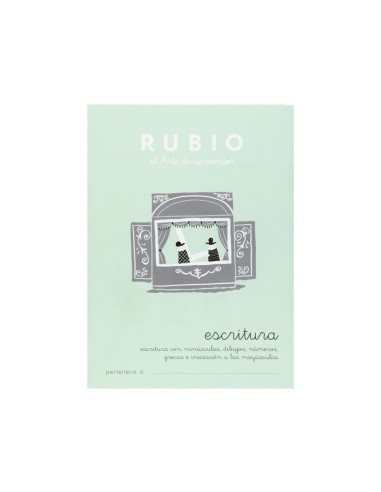 Cuaderno rubio caligrafia nº 1