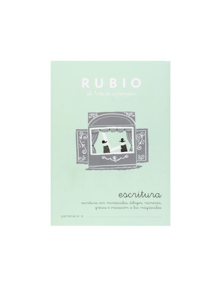 Cuaderno rubio caligrafia nº 1